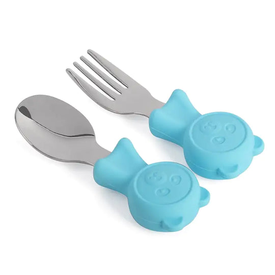 Stainless Steel Kids Cutlery Set - Safe & Durable Design