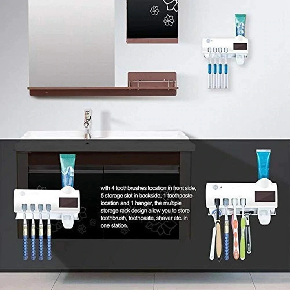 UV Toothbrush Sterilizer - Hygienic & Portable Cleaner