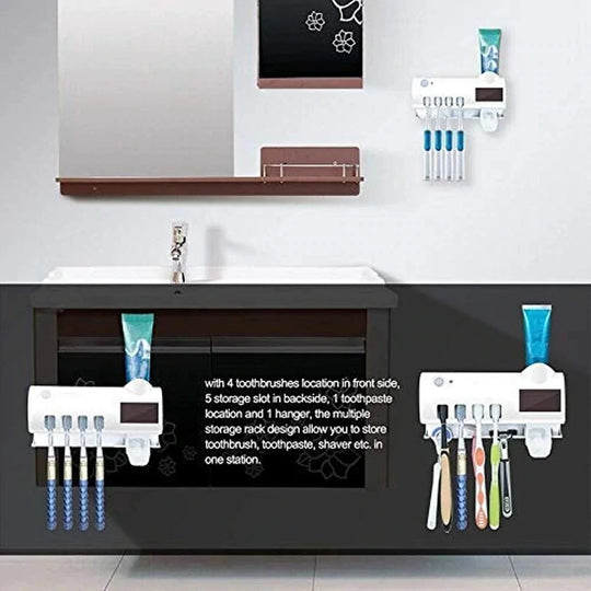 UV Toothbrush Sterilizer - Hygienic & Portable Cleaner