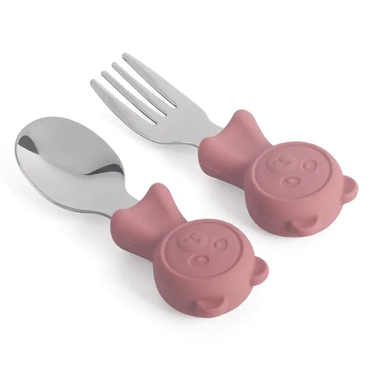 Stainless Steel Kids Cutlery Set - Safe & Durable Design