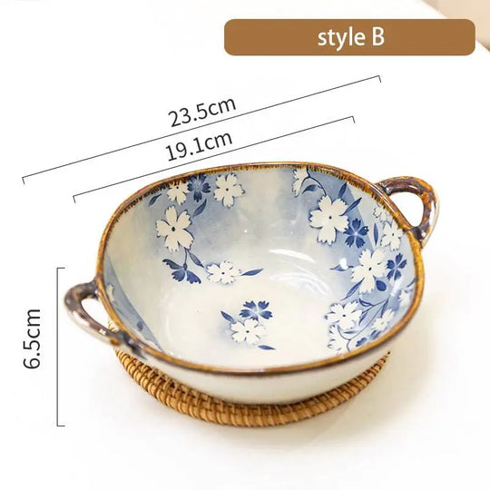 Elegant Ceramic Japanese Bowls - Authentic & Durable Design