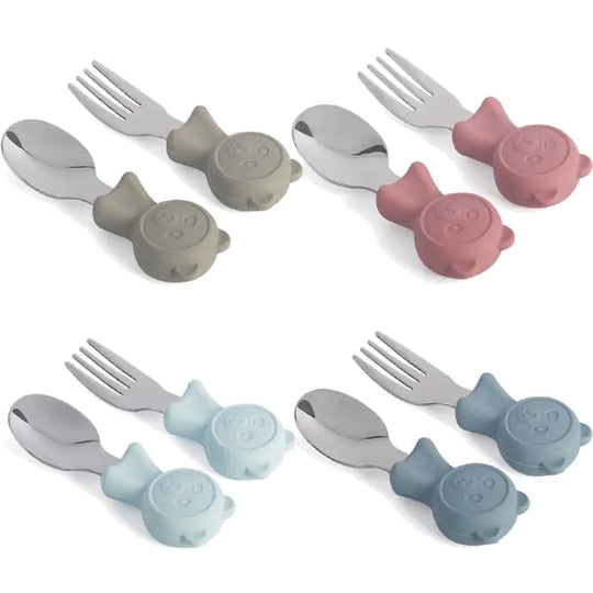 Stainless Steel Kids Cutlery Set - Safe & Durable Design