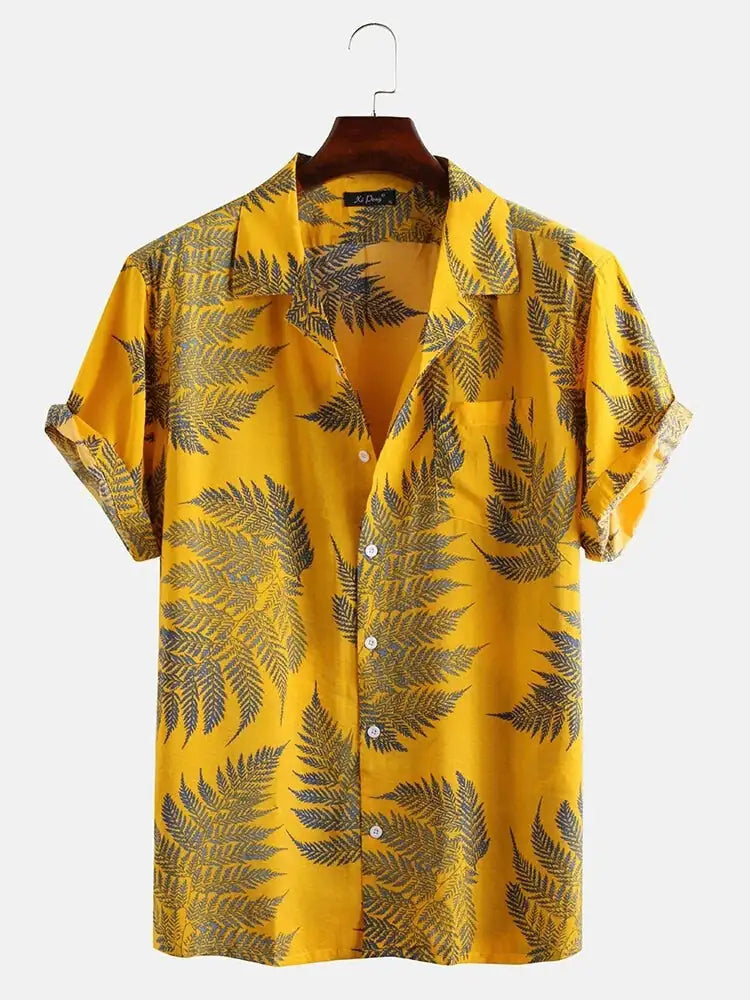 Men's Hawaiian Casual Shirt - Stylish & Comfortable