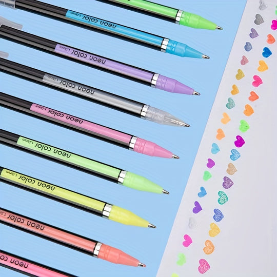 Unique Colors Gel Pens Set with Case