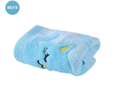 Soft Bamboo Fiber Kitten Hand Towels - Eco-Friendly Care