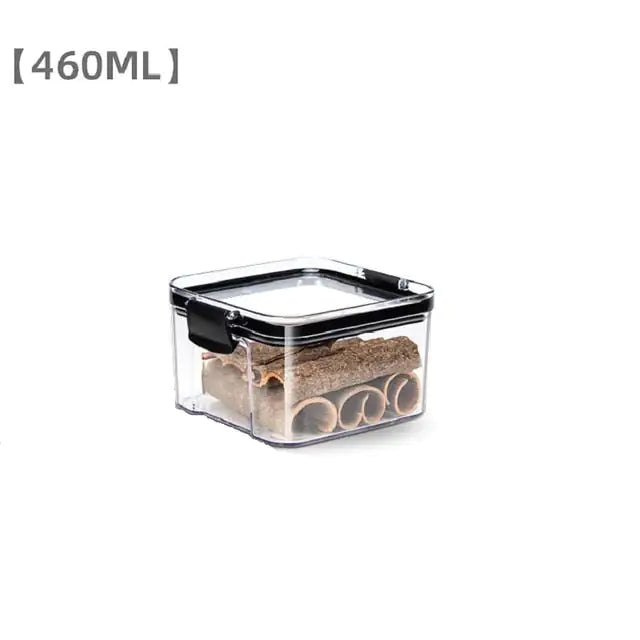 Plastic Sealed Kitchen Storage Box - Airtight & Durable