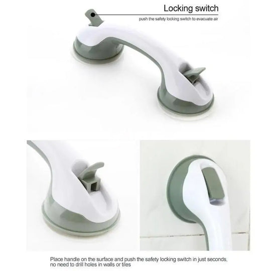 Anti-Slip Bathroom Handle for Seniors' Safety