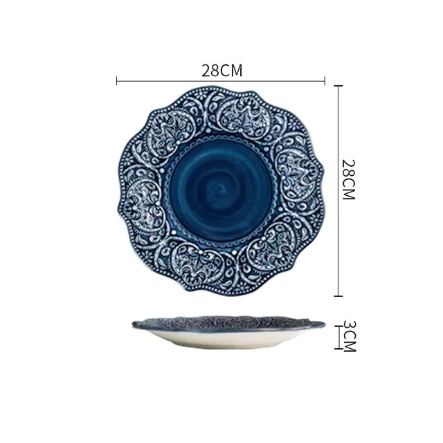 Luxury Dinner Plates - Elegant & Durable Tableware