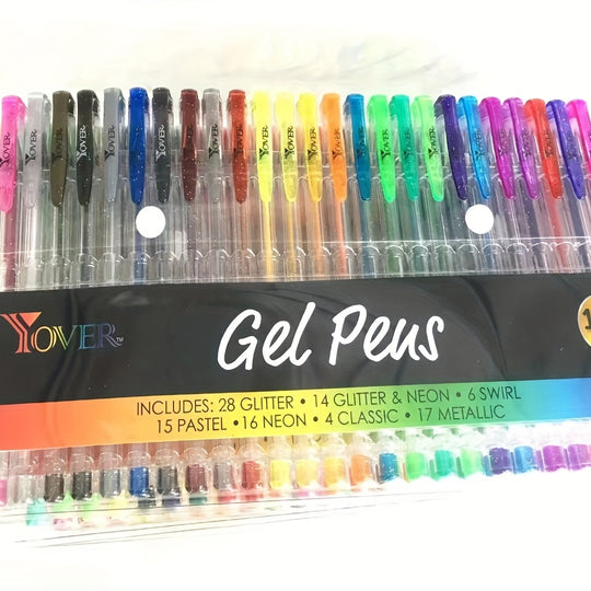 Unique Colors Gel Pens Set with Case