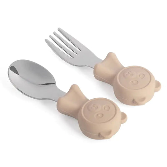 Stainless Steel Kids Cutlery Set - Safe & Durable Design