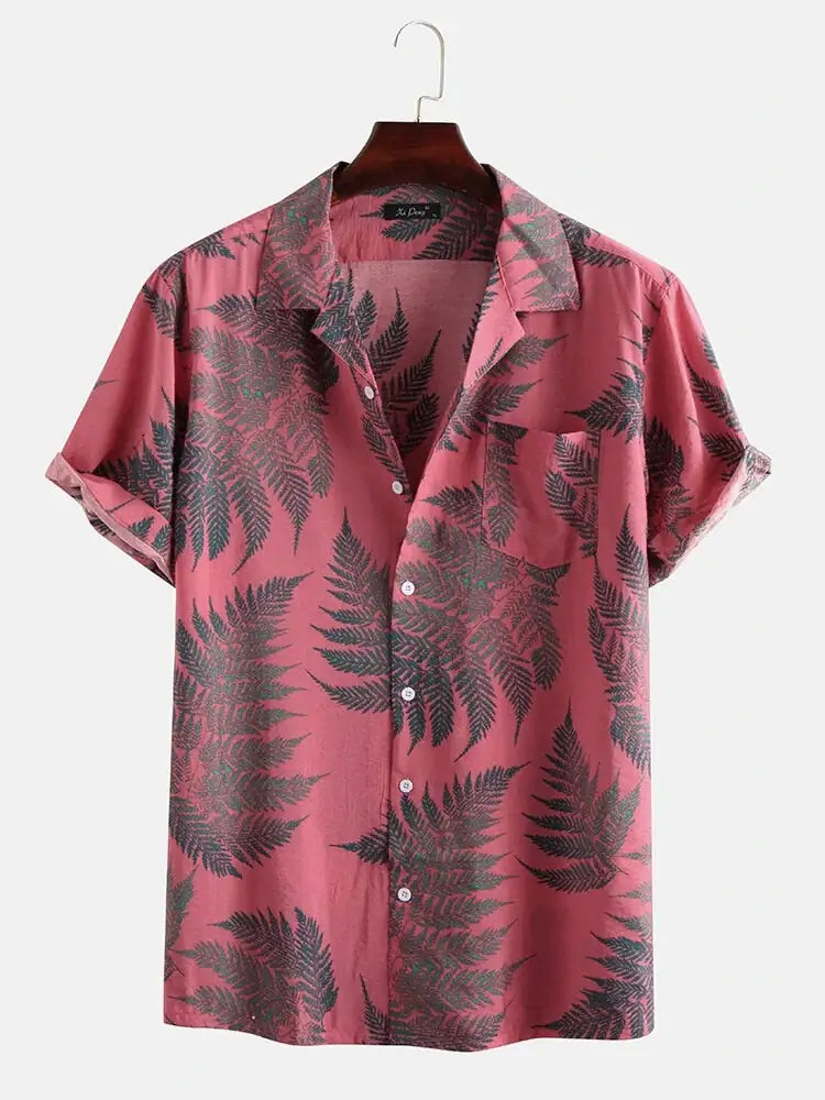 Men's Hawaiian Casual Shirt - Stylish & Comfortable