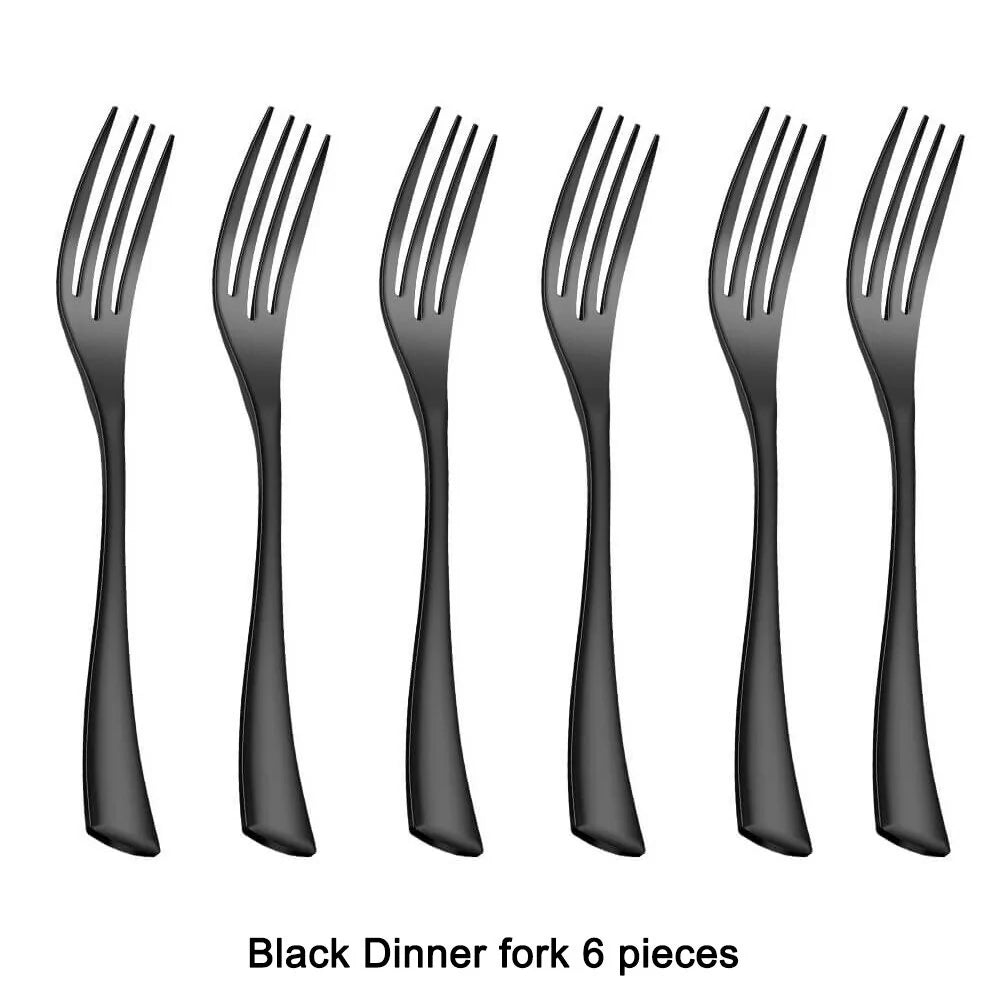 Modern Stainless Steel Cutlery Set - Sleek & Stylish