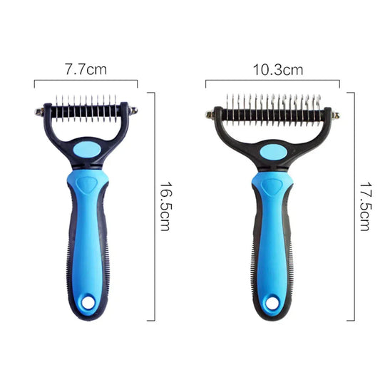 Pet Grooming Comb for Easy Detangling & Comfort