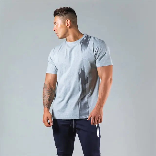 Breathable Summer Fitness T-Shirt for Active Wear