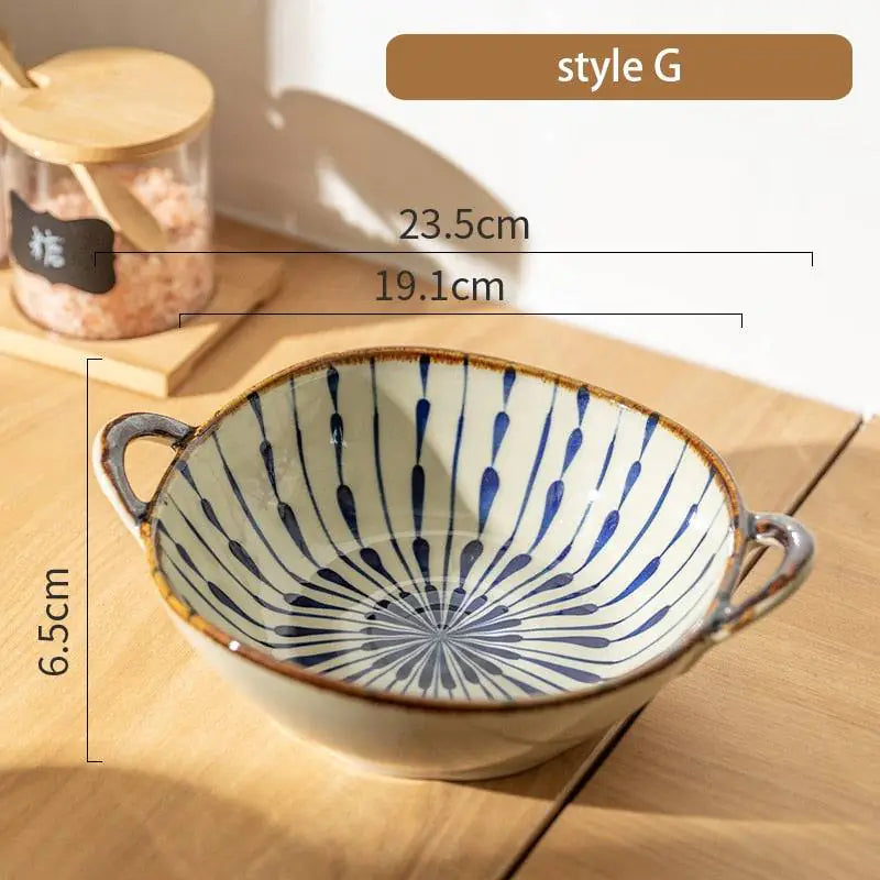 Elegant Ceramic Japanese Bowls - Authentic & Durable Design