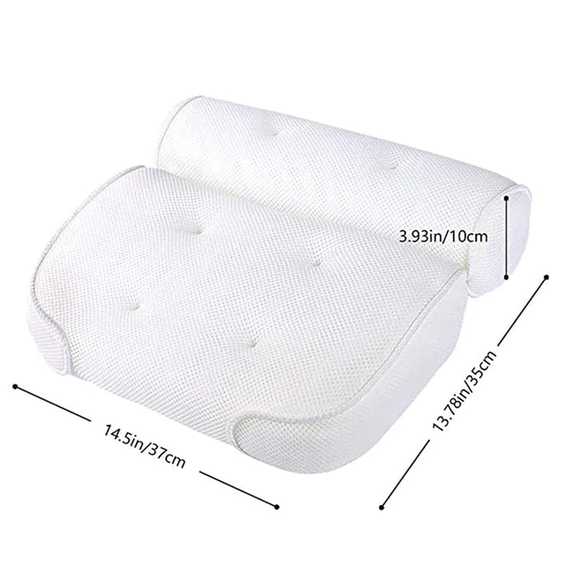 Luxury Bath Pillow - Soft, Supportive & Relaxing Comfort