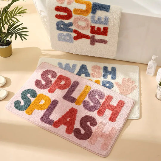 Luxury Non-Slip Microfiber Bath Mat - Soft & Absorbent