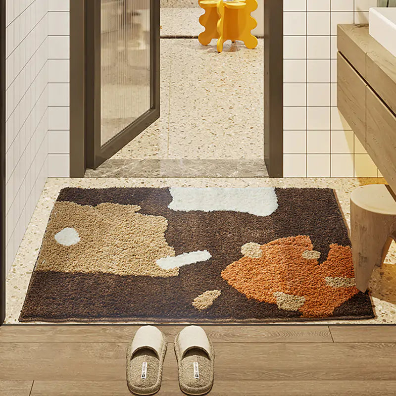 Non-Slip Bathroom Floormat - Safe & Stylish Comfort