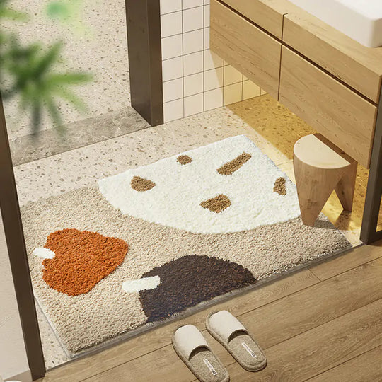 Non-Slip Bathroom Floormat - Safe & Stylish Comfort