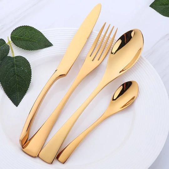 Premium Stainless Steel Cutlery Set - Durable & Stylish