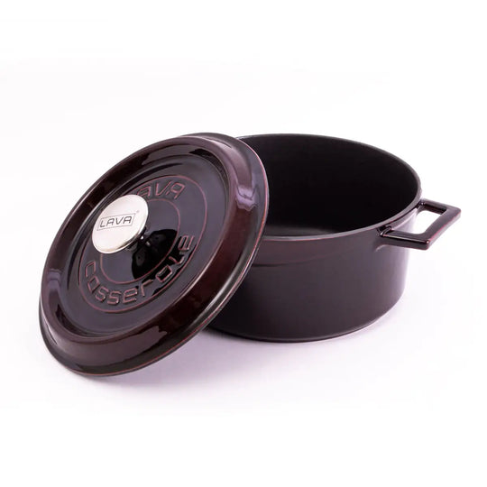 LAVA Premium Round Cast Iron Dutch Oven 24 cm