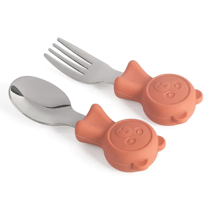 Stainless Steel Kids Cutlery Set - Safe & Durable Design