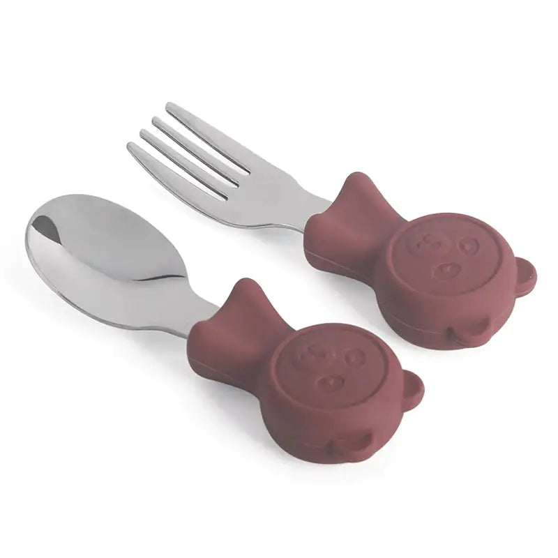 Stainless Steel Kids Cutlery Set - Safe & Durable Design