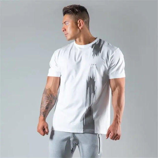 Breathable Summer Fitness T-Shirt for Active Wear