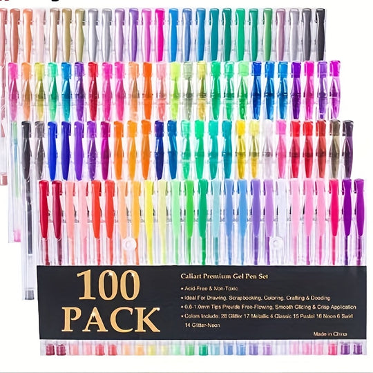 Unique Colors Gel Pens Set with Case