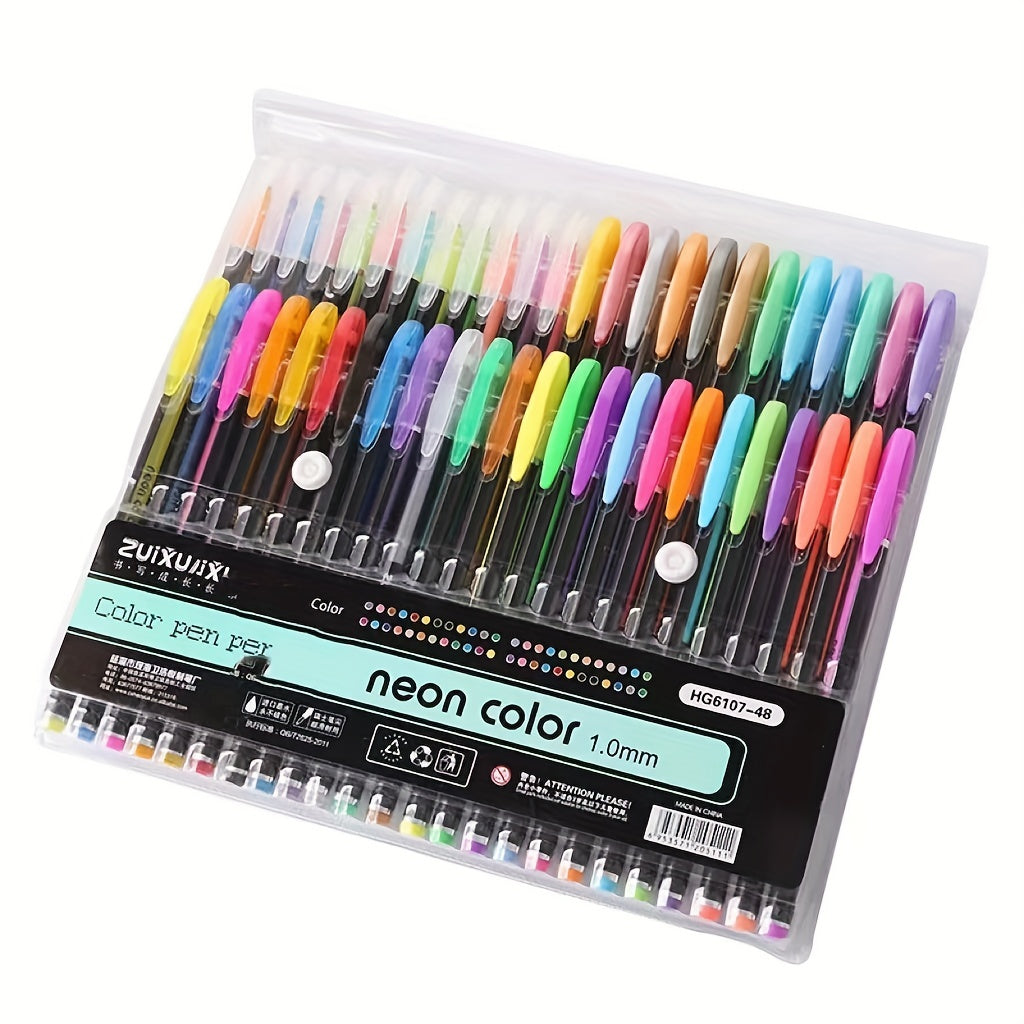 Unique Colors Gel Pens Set with Case