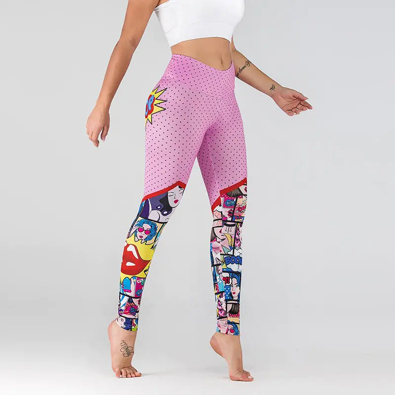 Women’s Fashion Printed Leggings - Stylish & Comfortable