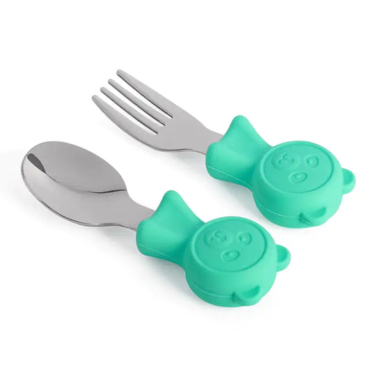 Stainless Steel Kids Cutlery Set - Safe & Durable Design