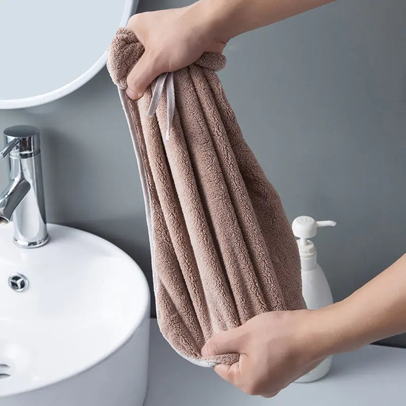 Microfiber Quick-Dry Bowknot Hand Towels - Soft & Stylish