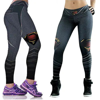 Superman Print Women’s Leggings - Bold & Comfortable