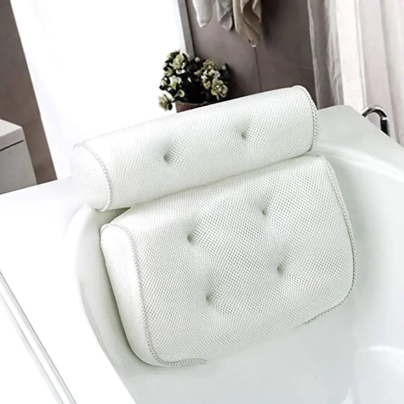 Luxury Bath Pillow - Soft, Supportive & Relaxing Comfort