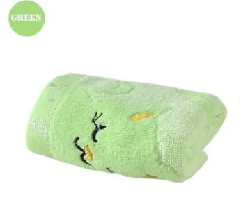 Soft Bamboo Fiber Kitten Hand Towels - Eco-Friendly Care