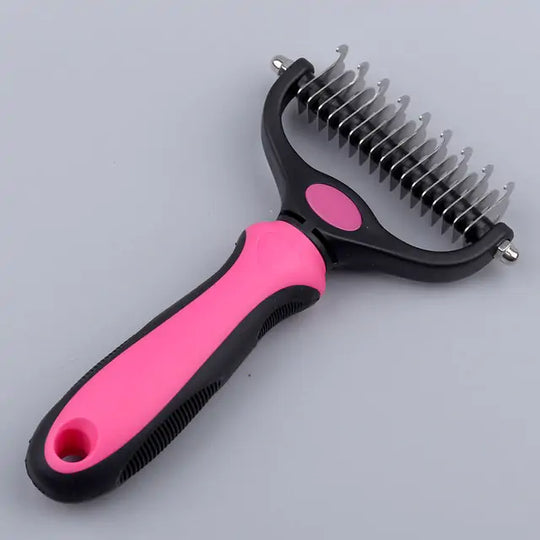 Pet Grooming Comb for Easy Detangling & Comfort