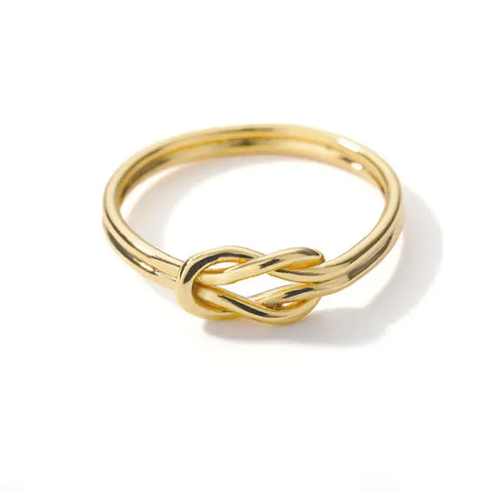 Elegant Knot Infinity Rings - Timeless Love Jewelry