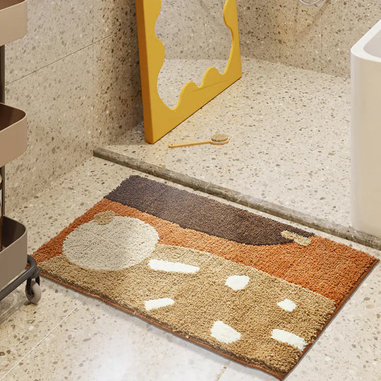 Non-Slip Bathroom Floormat - Safe & Stylish Comfort